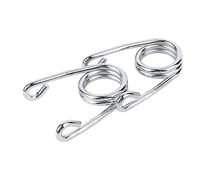 Qiilu chopper seat, Seat Springs Gold/Silver 3.5"Chrome Custom Torsion Seat Springs para motocicleta Chopper Bobber