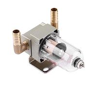 Qiilu El separador de aceite del motor de coche de la aleación de aluminio de , la captura universal del aceite puede filtrar para el coche