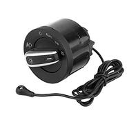 Qiilu Eléctrico Interruptor de control Interruptores de control de faros de vehículo1Z0941431K MK5 MK6