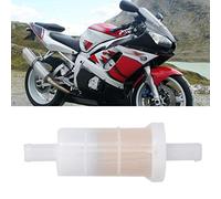 Qiilu Filtro Combustible Moto, Limpiador de filtración de filtro de aceite de gasolina de motocicleta para YZF R6 1999-2002 / YZF600R 1997-2007