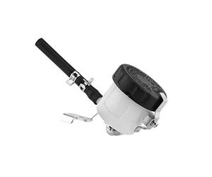 Qiilu Frasco de aceite del cilindro maestro del freno Con soporte