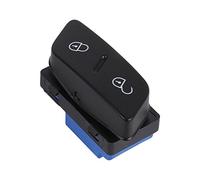 Qiilu Interruptor de bloqueo de la puerta del coche Botón de bloqueo central Frente lado izquierdo 1K0 962 125