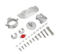 Qiilu Kit de ánodo de Aluminio, para Mercruiser Alpha 1 Generation 2 Sterndrives Kit de ánodo de Aluminio 888756Q01 Alta Resistencia a Prueba de Herrumbre