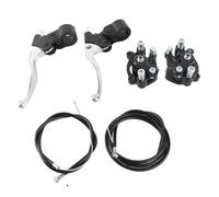 Qiilu Kit de palancas de Freno de Matar para Motocicleta, con Interruptor de Encendido/Apagado para Motos de 47 y 49