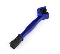 Qiilu Limpiador de cadena de bicicleta de motocicleta Cepillo de limpieza Removedor de herramientas de freno de ciclo Azul