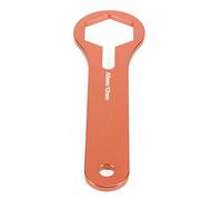 Qiilu Llave Octogonal Para Tapones, herramienta de suspensión de amortiguador de motor de aleación de aluminio de 50 mm apta para 125150250350450550 sx xcwp(naranja)