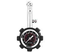 Qiilu Manual de la mano 0-100PSI Tire Air Pressure Gauge Meter Tester para el coche del carro de la motocicleta de la bici
