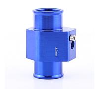 Qiilu medidor de temperatura del agua, adaptador de sensor de temperatura universal de coche de metal, sello de temperatura del agua tubo de temperatura sensor adaptador (32mm)