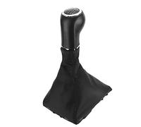 Qiilu Palanca de Cambios de 6 velocidades + pomo de Cambio de Marchas para Coche, pomo de Cambio de Marchas, Cubierta de Arranque Compatible con D Zafira B 05-10