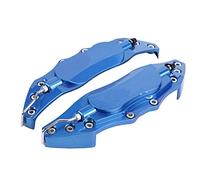 Qiilu Pinza de Freno Protector de Pinza de Freno Cubierta de Aleación de Aluminio para Cubo de Rueda 16in-17in Mediano (Azul)