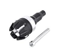 Qiilu ql01175 nueva motocicleta CNC marco de aleación de aluminio Slider Protector Anti caída predeterminado plata
