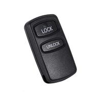 Qiilu Remote 2 botones Auto Car Key Fob Shell Funda