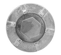 Qiilu Tapón de Drenaje de Aceite, 4HC-15351-00-00 Cubierta de tapón de Drenaje de Aceite de Motor de Aluminio para BigBear Kodiak Grizzly Rhino