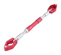 Qiilu Universal Ajustable Aleación de aluminio Manillar de equilibrio de la motocicleta Fortalecer la barra de palanca(rojo)