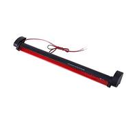 Qiilu Universal Bombilla Tercera 48 LED 12V Luz de freno Rojo para Coche