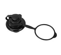 Qiilu Valve Replament - Tapón de colchón de aire de plástico negro, 23,9 mm, plástico negro, inflable, para barco de pesca, válvula de aire