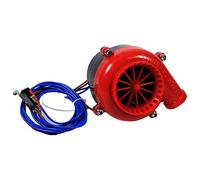 Qiilu válvula de descarga coche, Coche Electrónico Fake Dump Turbo Blow Off Hooter Valve Sonido Analógico BOV Simulator Kit