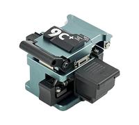 QIIRUN 9C+ Cortadora de fibra óptica de alta precisión rotación automática Operación con una sola mano, Fiber Cleaver con material de aleación de aluminio 24 puntos de división 48000 veces de division