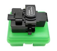 QIIRUN TM27 Fiber Cleaver Cortadora de Fibra Óptica, Alta Precisión con 16 Puntos de Corte de Fibra con Soporte de Fibra 3 en 1 para Fibra de 0.25mm 0.9mm 3.0mm