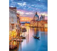 Qijinn 5D Diamond Art Painting Kit,City Landscape diamond art Kits for Adults,DIY Round Full Drill Diamond Painting Rhinestone Canvas Embroidery Craft for Home Wall Decor Gifts 60x80 cm