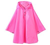QIKADO Chubasquero Unisex Para Niños con Capucha L/7 años 8 años 9 años