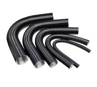 Qikaide - Tubo de calentador diésel flexible de 60 mm, manguera de entrada de precalentador de aire frío caliente para coche, camión, barco, máquina pesada, papel de aluminio, 200 cm