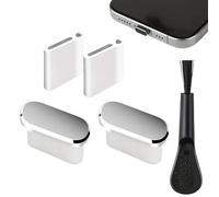 Qikam Tapón Antipolvo Tipo C - Protector Portátil para Teléfono Móvil De 2 Piezas - Protector De Tapón De Polvo para Teléfono Móvil - para Hombres Y Mujeres En Uso Diario, Hogar, Viaje, Oficina Y