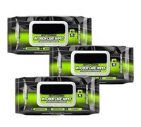 Qikam Toallitas Limpiadoras para Interior de Coche - Pack de 3 Limpiador Multiusos Quitamanchas - Toallitas de Detallado Automotriz,para Parabrisas Asientos Salpicadero Suelo Alfombrillas