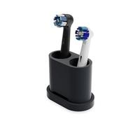 Qikfresh - Portacepillos y portaescobillas de 2 Piezas | para Cabezales de cepillos dentales de Oral B, iO, Philips Sonicare, Waterpik, Fairywill | Fabricado en Silicona Apta para Alimentos
