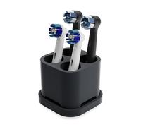 Qikfresh - Portacepillos y portaescobillas de 4 Piezas | para Cabezales de cepillos dentales de Oral B, iO, Philips Sonicare, Waterpik, Fairywill | Fabricado en Silicona Apta para Alimentos