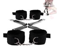 QiKKago ̣ σ α Elegante E Comoda, La Cavigliera in Nylon Nero Illumina Il Tuo Passo! -U005