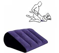 QiKKago ̣ σ Cómodo Y Buenos Sueños, Almohada Inflable Triángulo Púrpura Trae Sueño Tranquilo, Regalo De Juguete Original para Hombres Y Mujeres-G006