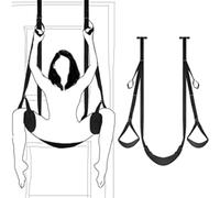 QiKKago ̣ σ Nylon Carmen Heavy Duty Swing, Le Brinda Una Experiencia De Entretenimiento Estable Y Cómoda-M5