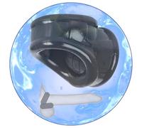 QiKKago Accesorio De Anillo Elástico Ajustable Negro, Herramienta De Entrenamiento Multifuncional PortáTil para Entrenamientos De Gimnasio De Pareja