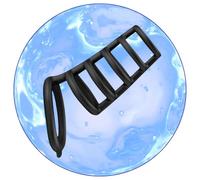 QiKKago Accesorio De Bucle Largo En Forma De Bobina Negra De Los Hombres, Accesorio Protector De Silicona Transpirable para El Entrenamiento De Resistencia Y Estiramiento