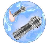 QiKKago Accesorio De Conjunto De Silicona De Partículas Elevadas De Alta Elasticidad para El Entrenamiento De Fitness Y Fuerza De Los Hombres