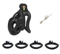 QiKKago Accesorio De Jaula De Fitness Negro con 4 Anillos De TamañO Diferente para Mejorar La Resistencia, Mejorar La Durabilidad Y La Dureza Muscular - H12