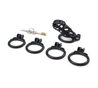 QiKKago Accesorio De Jaula De Fitness Negro con 4 Anillos De TamañO Diferente para Mejorar La Resistencia, Mejorar La Durabilidad Y La Dureza Muscular - H12