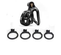 QiKKago Accesorio De Jaula De Fitness Negro con 4 Anillos De TamañO Diferente para Mejorar La Resistencia, Mejorar La Durabilidad Y La Dureza Muscular, Regalo De Pareja - H12