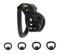 QiKKago Accesorio De Jaula De Fitness Negro con 4 Anillos De TamañO Diferente para Mejorar La Resistencia Y La Fuerza Muscular- H9