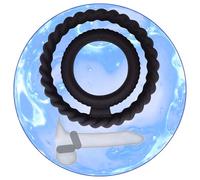 QiKKago Accesorio De Silicona Roscada De Doble Anillo De Una Sola Pieza para Entrenamiento De Estiramiento Interior