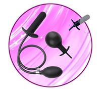 QiKKago Accesorio Inflable Ergonómico de Levantamiento de Cadera de Silicona para Entrenamiento de Calentamiento de Cadera