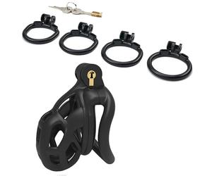 QiKKago Accesorio Protector De Fitness Negro con 4 Anillos Diferentes, Ligero Y CóModo, Regalo De Pareja - H11