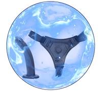 QiKKago Accesorios De Varilla De Silicona Negra ErgonóMica Duraderos Pantalones De Entrenamiento De Cuero Multifuncional Conjunto De CombinacióN Y14 (TamañO S)