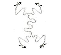 QiKKago Accesorios Multifuncionales: El Clip De Cadena De Cuatro Cabezas Está Hecho De Acero Inoxidable. Regalo - K25