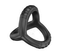 QiKKago Anillo De Estiramiento Negro De Silicona Multifuncional, Accesorios De Gimnasia Familiar, Ajustable, FáCil De Llevar, Regalos para Parejas, F11