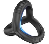 QiKKago Anillo De Peso De Silicona Triangular Negro, Respirable Y CóModo, Anillo De Fitness Reutilizable, Mejora La Resistencia Y La Fuerza Muscular - K + 10