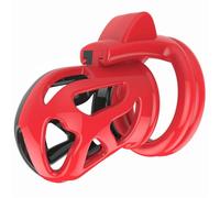 QiKKago Cierre De Mosquetón Deportivo De Plástico Multifuncional. Pulsera De Anillo Rojo Y Negro, Cómodo De Llevar Y No Caerse Accesorios De Equipo De Fitness-K17