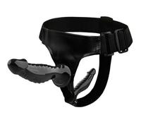 QiKKago Cintura Tejida Femenina con Varilla De Silicona Texturizada Irregular, Herramienta De Entrenamiento De Resistencia Ajustable para El Amor De La Pareja-Y7 (Negro)