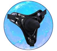 QiKKago Cinturón Entrenamiento Varilla Silicona Doble Especificación, Cintura Ajustable Cuero Negro Fresco Mujeres Y Abdominal, Entrenamiento Coordinación Pareja (Corto)